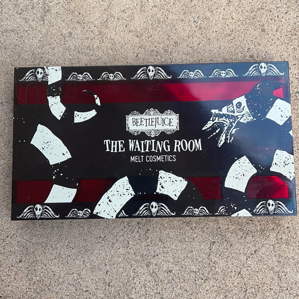 Melt Cosmetics Beetlejuice The Waiting Room Palette barely used